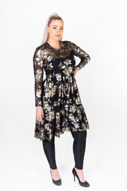 Birta svört og gyllt