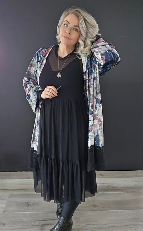 Kimono, burgundy