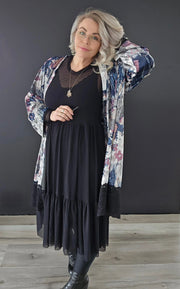 Kimono, burgundy