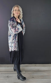 Kimono, burgundy