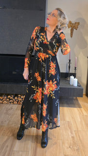 Emma mesh appelsínugul blóm