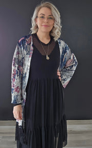 Kimono, burgundy