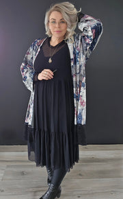 Kimono, burgundy